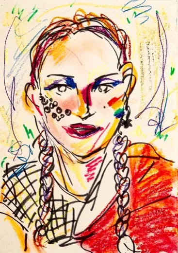 Faces from Amsterdam Rainbow Market 2026
