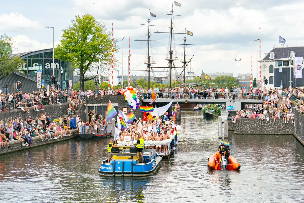 Faces from Amsterdam Canal Parade 2026 &mdash; 2