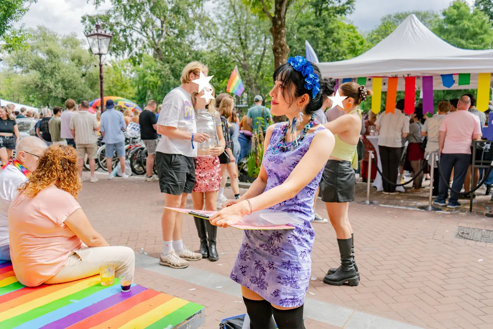 Faces from Amsterdam Canal Parade 2026 &mdash; 13