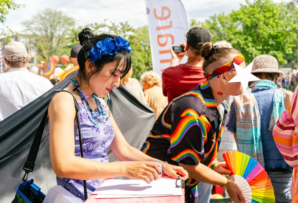 Faces from Amsterdam Canal Parade 2026 &mdash; 19
