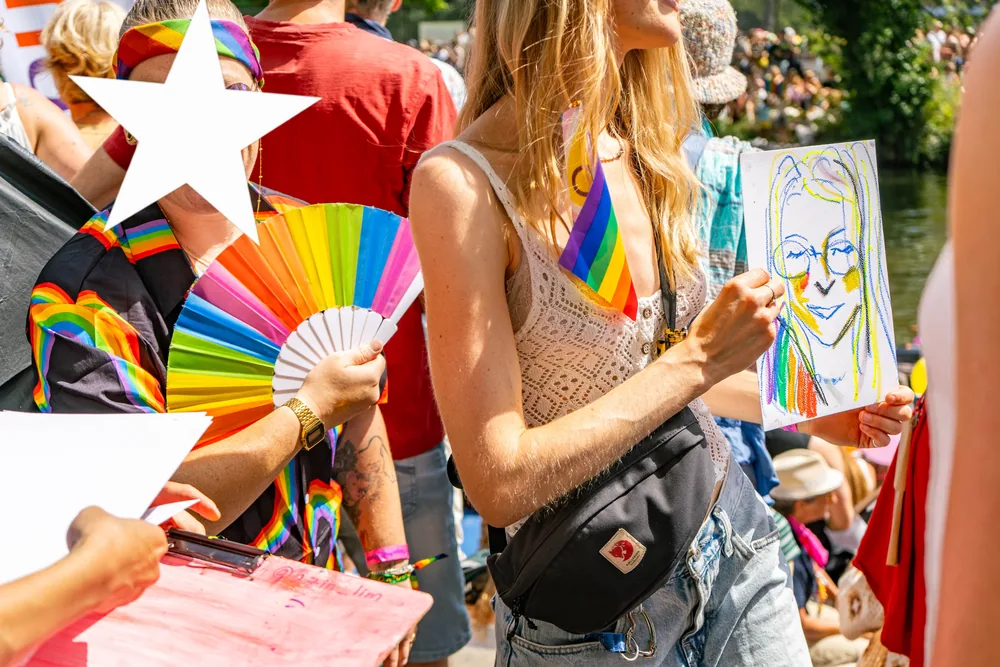 Faces from Amsterdam Canal Parade 2026 &mdash; 20