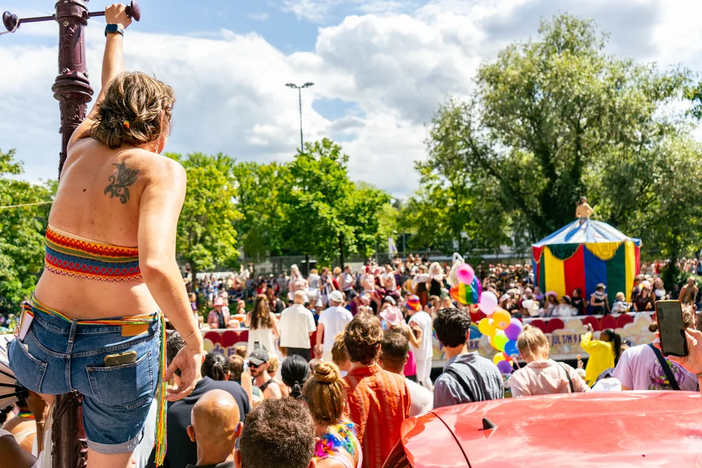 Faces from Amsterdam Canal Parade 2026 &mdash; 23