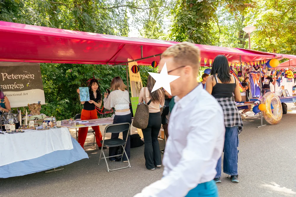 Faces from Amsterdam Rainbow Market 2026 (performance) &mdash; 3