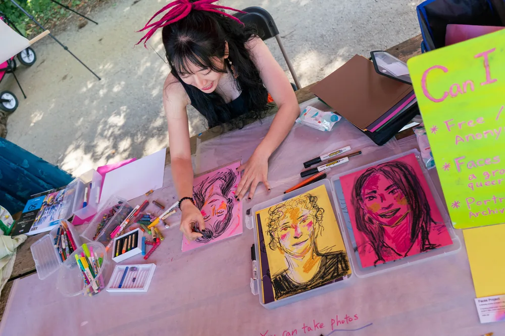 Faces from Amsterdam Rainbow Market 2026 (performance) &mdash; 6