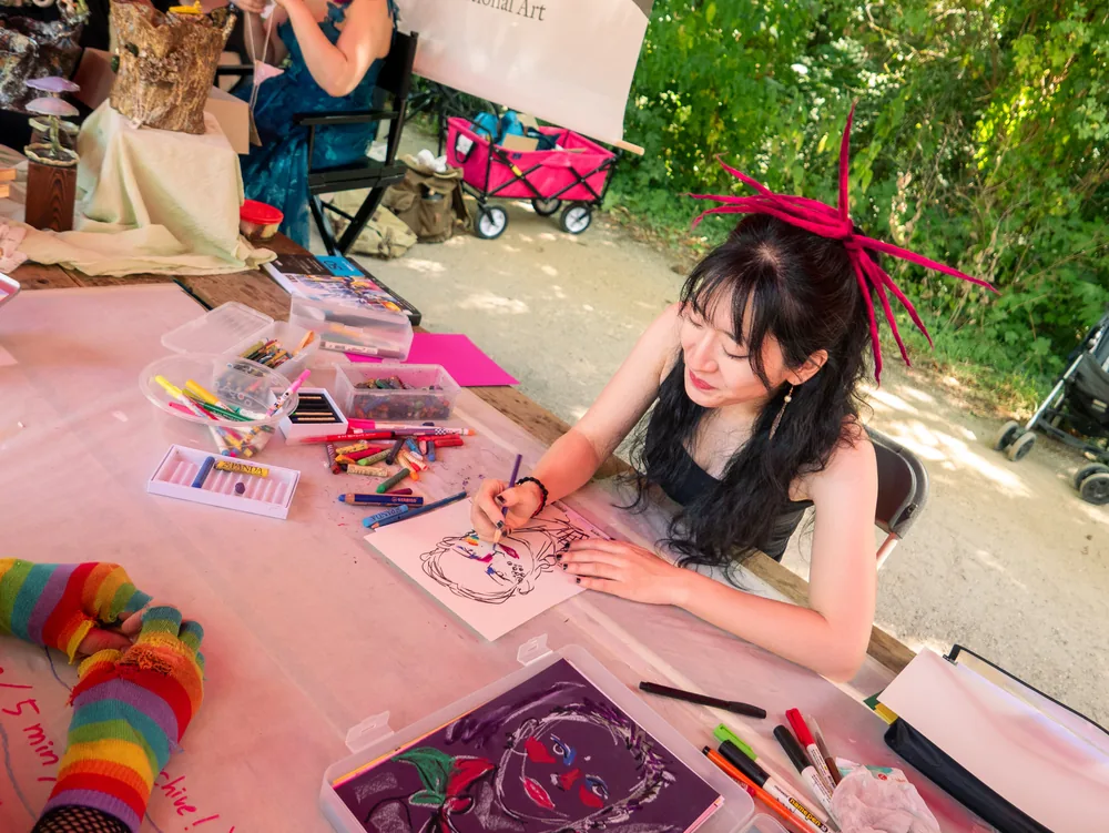 Faces from Amsterdam Rainbow Market 2026 (performance) &mdash; 17