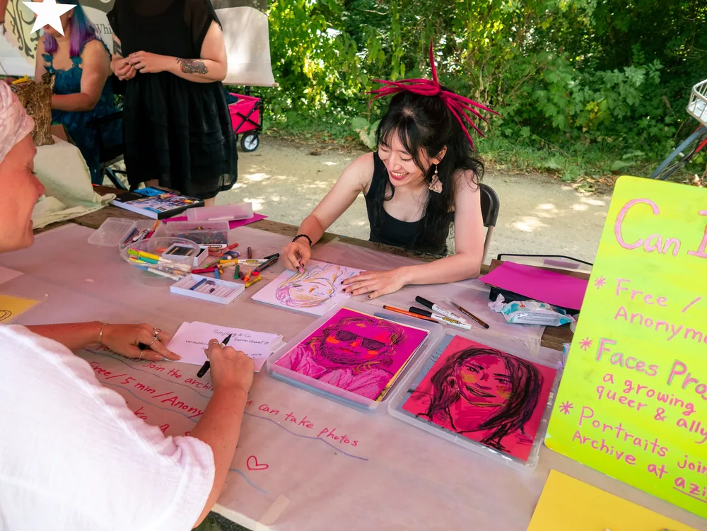 Faces from Amsterdam Rainbow Market 2026 (performance) &mdash; 18
