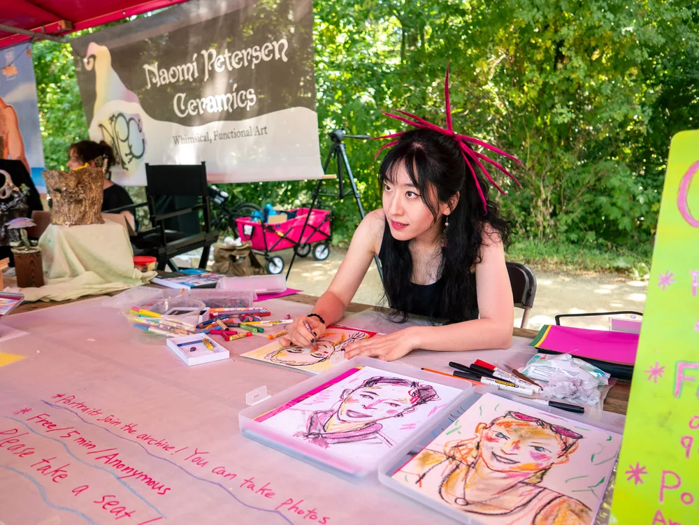 Faces from Amsterdam Rainbow Market 2026 (performance) &mdash; 23
