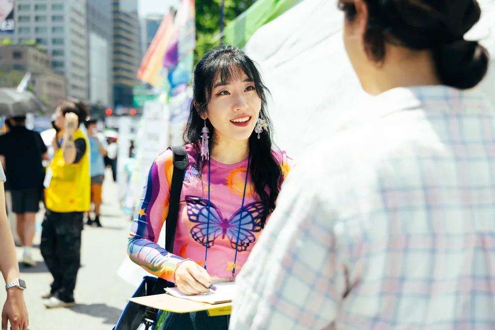 Faces from Seoul Queer Parade 2026 &mdash; 2