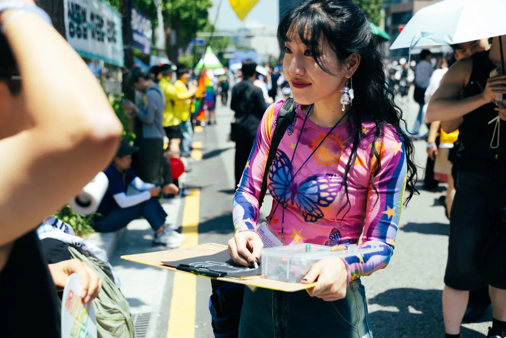 Faces from Seoul Queer Parade 2026 &mdash; 8