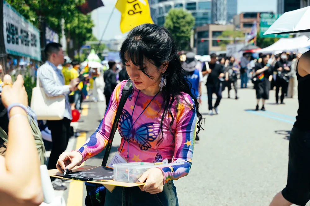 Faces from Seoul Queer Parade 2026 &mdash; 22