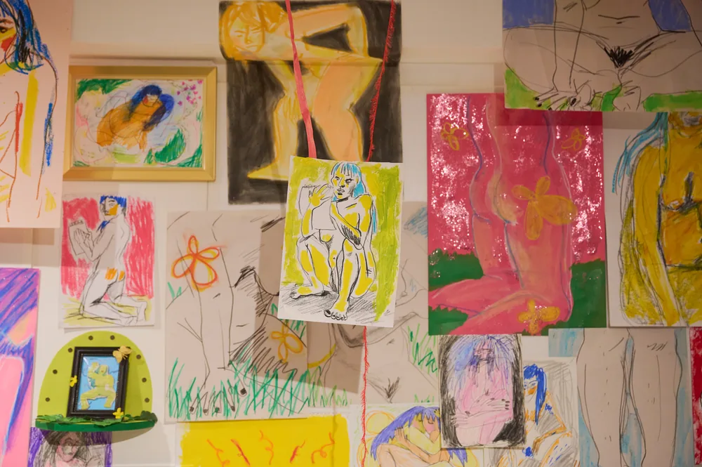 Female-bodied Artist &mdash; 1