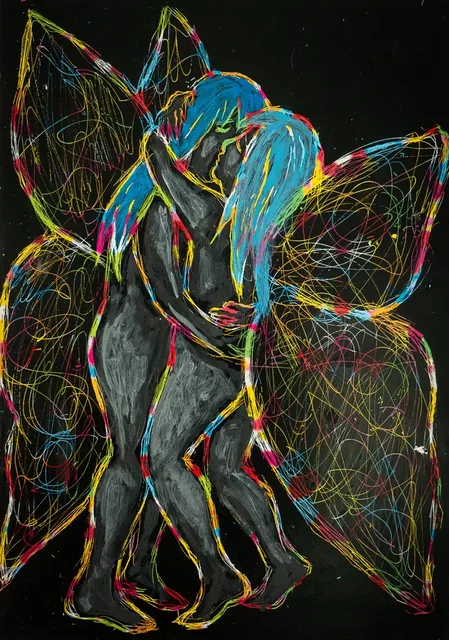 Lovers drawing &mdash; 2