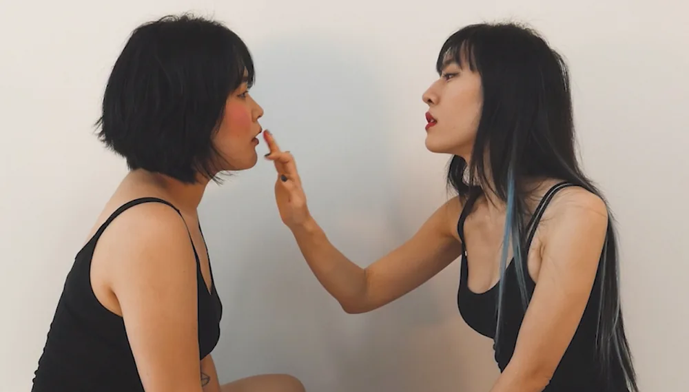 sharing lip, sharing cheek &mdash; 10